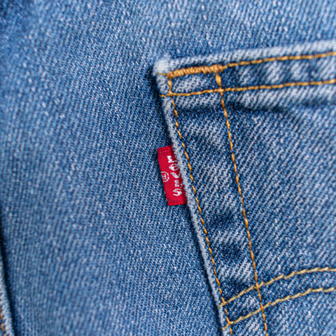 Levis 550 Relaxed Fit Cutoff Jean Shorts Jorts