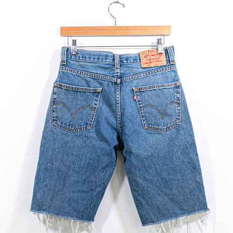 Levis 550 Relaxed Fit Cutoff Jean Shorts Jorts