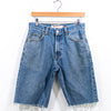 Levis 550 Relaxed Fit Cutoff Jean Shorts Jorts