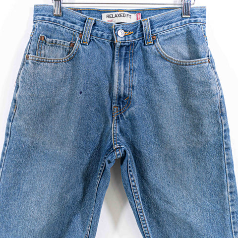 Levis 550 Relaxed Fit Cutoff Jean Shorts Jorts