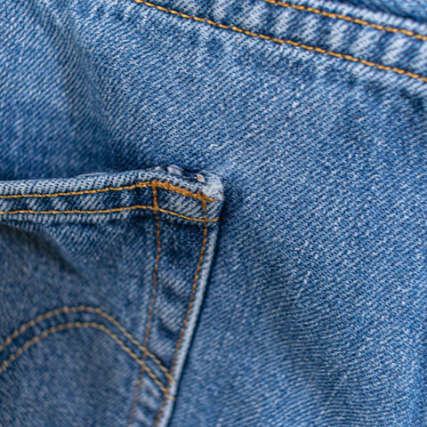 Levis 550 Relaxed Fit Cutoff Jean Shorts Jorts