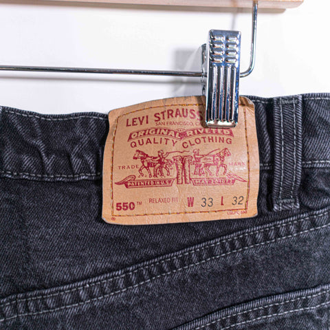 Levis 550 Relaxed Fit Jeans Skater Grunge