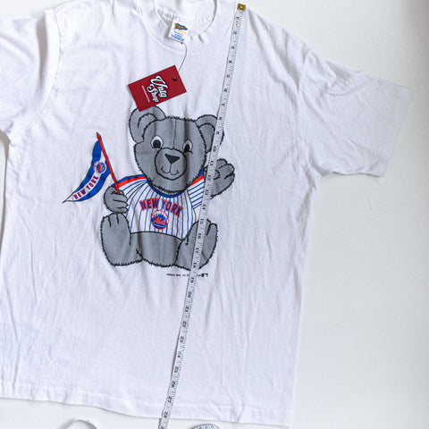New York Mets Bear T-Shirt MLB Trench Baseball