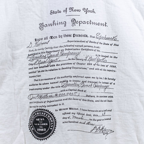 Bankers Trust T-Shirt Finance New York NYC