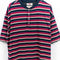 Levis Striped Henley T-Shirt Surf Skate