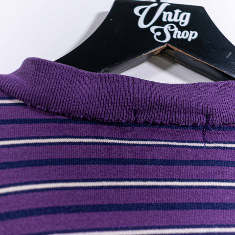 Surf Skate Striped Henley T-Shirt Honors