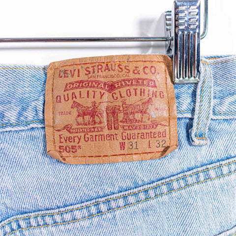 Levis 505 Regular Fit Jeans Skater Grunge