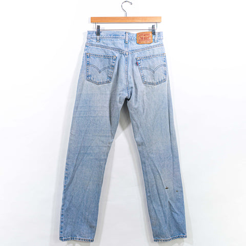 Levis 505 Regular Fit Jeans Skater Grunge