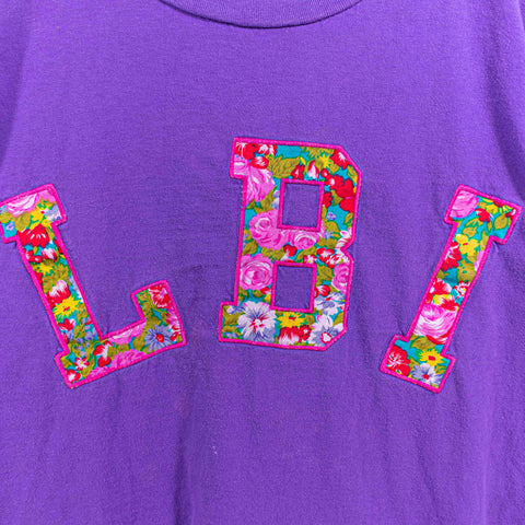 Breezin Up LBI Long Beach Island Floral T-Shirt