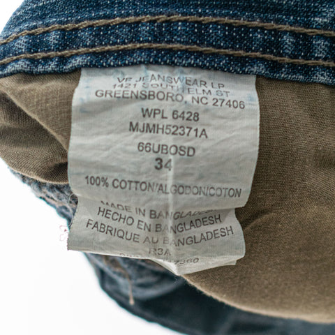 Wrangler Carpenter Jean Shorts Jorts Baggy Skater