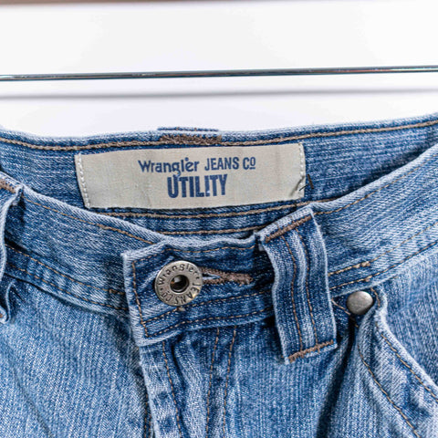 Wrangler Carpenter Jean Shorts Jorts Baggy Skater