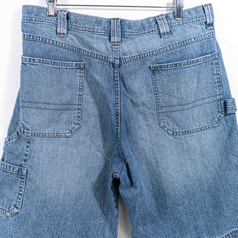 Wrangler Carpenter Jean Shorts Jorts Baggy Skater