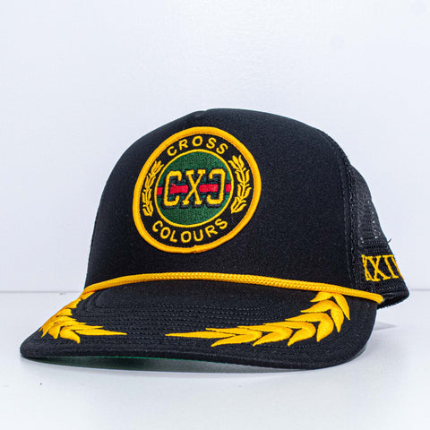 Cross Colours Mitchell & Ness Mesh Rope Trucker Hat