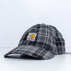 Carhartt Logo Flannel Baseball Cap Hat Plaid