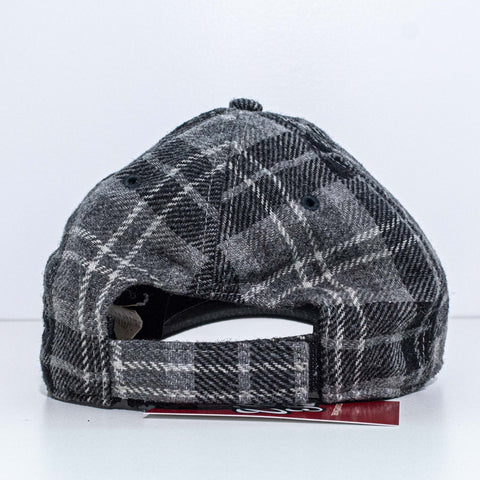 Carhartt Logo Flannel Baseball Cap Hat Plaid