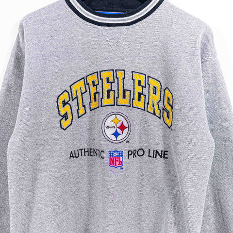 Logo Athletic Pittsburgh Steelers Ringer Sweatshirt NFL