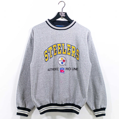 Logo Athletic Pittsburgh Steelers Ringer Sweatshirt NFL
