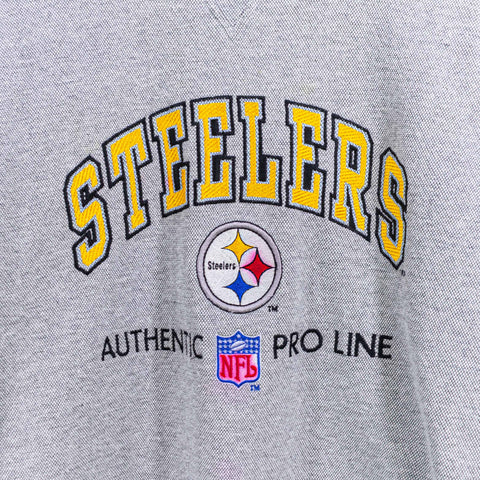 Logo Athletic Pittsburgh Steelers Ringer Sweatshirt NFL