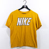 NIKE T-Shirt Spell Out Cropped Raw Hem