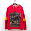 NIKE Swoosh Hoodie Sweatshirt AOP Pullover