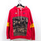 NIKE Swoosh Hoodie Sweatshirt AOP Pullover