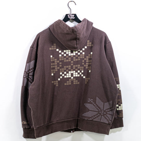 Phat Farm AOP Full Zip Hoodie Sweatshirt Hip Hop
