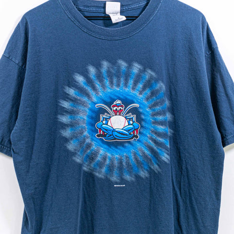 Lakewood Blueclaws Baseball T-Shirt MiLB 2002