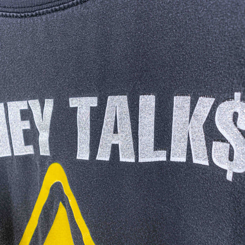 Money Talks BS Walks T-Shirt Hip Hop Baggy