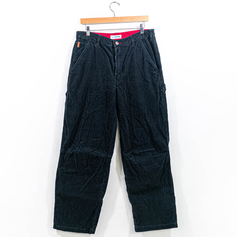 Corduroy Carpenter Pants Baggy Skater Canyon River Blues
