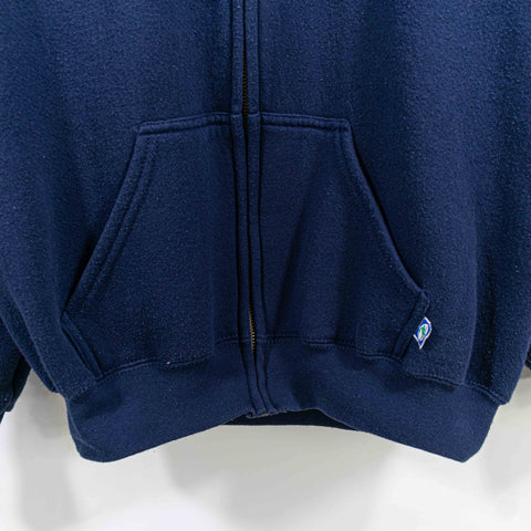 Discus Blank Full Zip Hoodie Sweatshirt