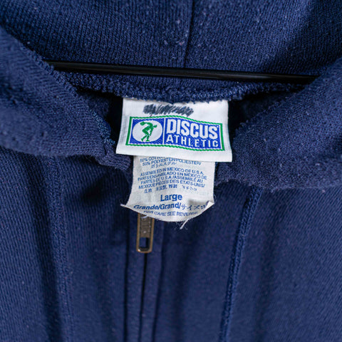 Discus Blank Full Zip Hoodie Sweatshirt