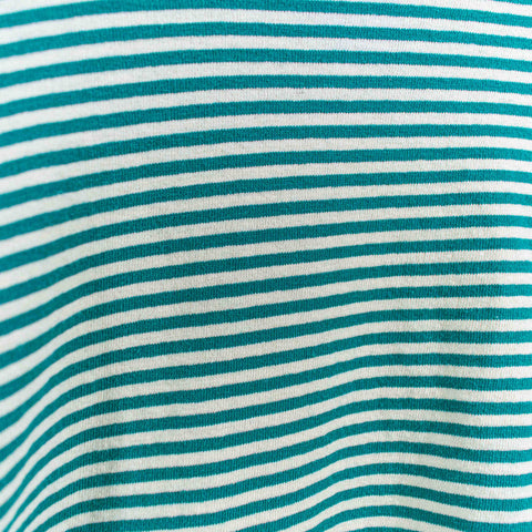 Surf Skate Striped T-Shirt Grunge Hanes Otherwear