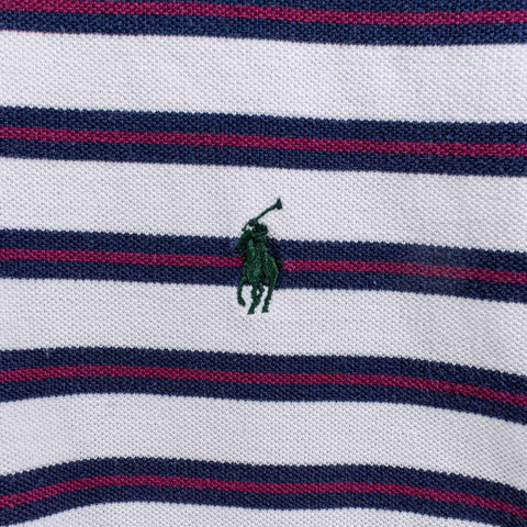 Polo Ralph Lauren Pony Striped Long Sleeve Polo Shirt