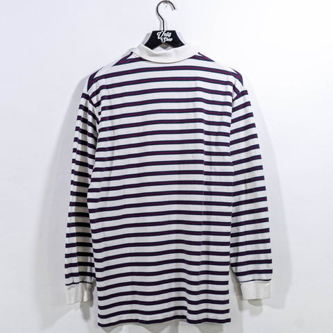 Polo Ralph Lauren Pony Striped Long Sleeve Polo Shirt