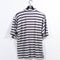 Bugle Boy Striped Textured Polo Shirt Surf Skate