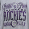 Colorado Rockies Inaugural Season MLB Striped T-Shirt 1993