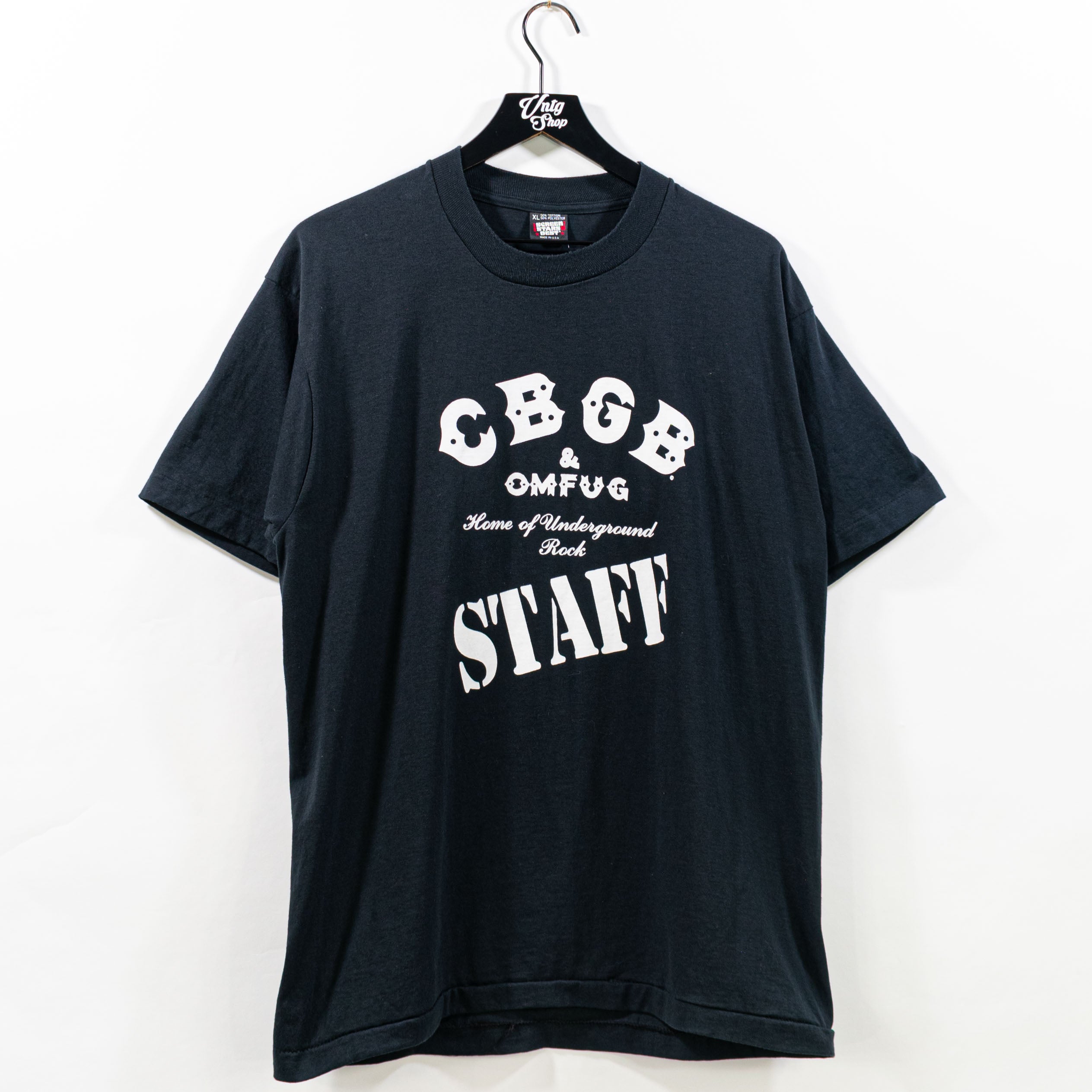 CBGB & OMFUG Staff T-Shirt– VNTG Shop