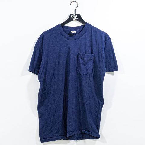 Selvedge Pocket Blank T-Shirt Fruit of The Loom
