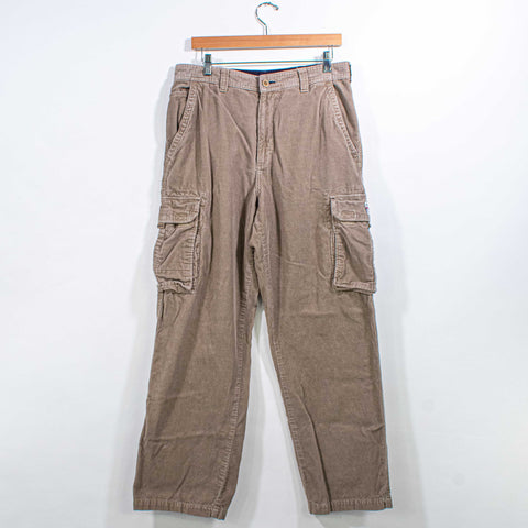 Aeropostale Corduroy Cargo Pants Baggy