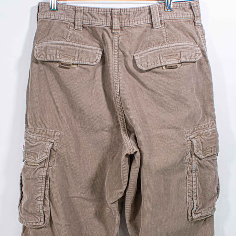 Aeropostale Corduroy Cargo Pants Baggy