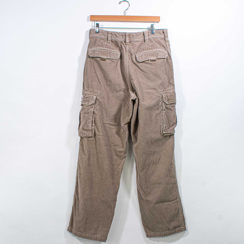 Aeropostale Corduroy Cargo Pants Baggy