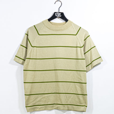 Donegal Coleseta Knit Striped T-Shirt Mid Century