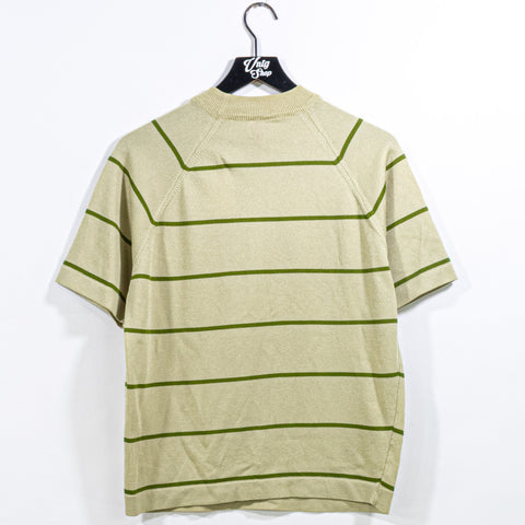 Donegal Coleseta Knit Striped T-Shirt Mid Century