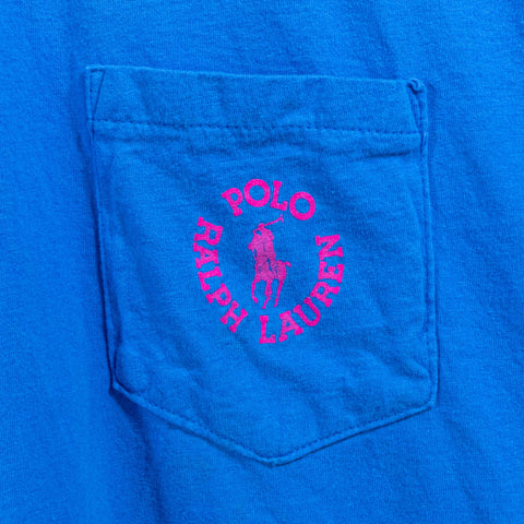 Polo Ralph Lauren Pony Circle Spell Out Pocket T-Shirt