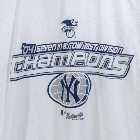 New York Yankees Division Champions 2004 T-Shirt Ringer