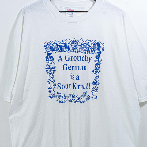 A Grouchy German Is A Sour Kraut T-Shirt Funny Joke
