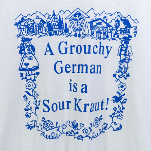 A Grouchy German Is A Sour Kraut T-Shirt Funny Joke