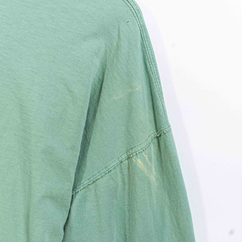 Russell Athletic Long Sleeve Tonal Green T-Shirt