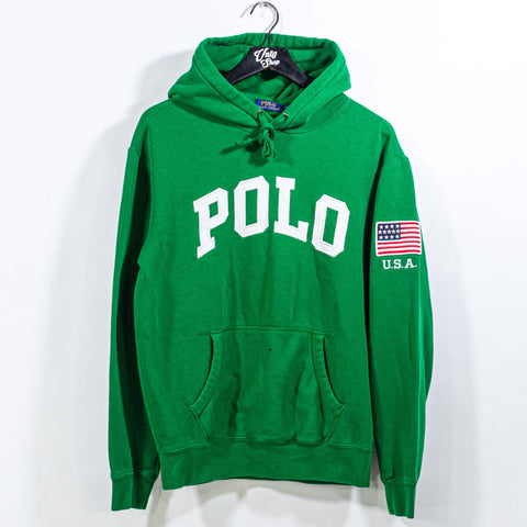 Polo Ralph Lauren USA Flag Hoodie Sweatshirt