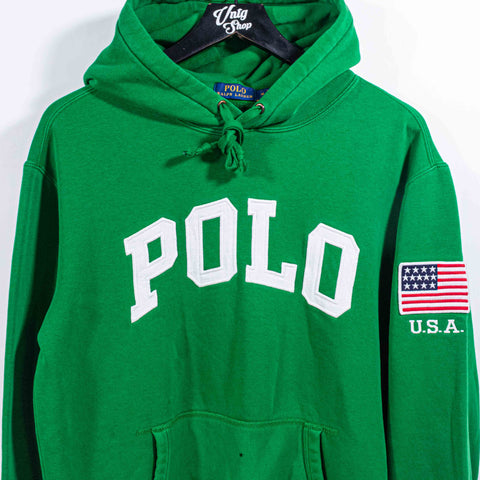 Polo Ralph Lauren USA Flag Hoodie Sweatshirt